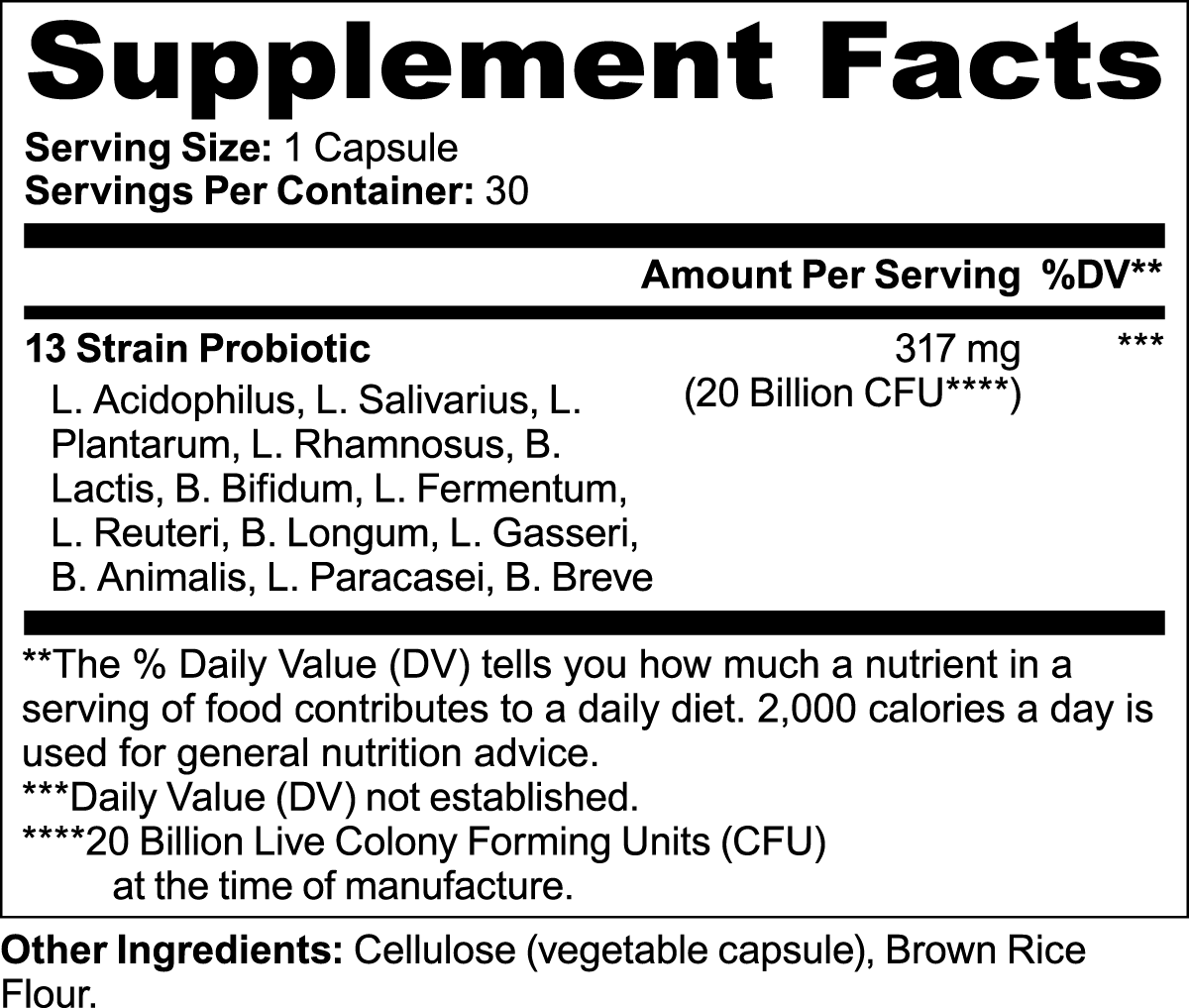 Zorevexa Multi-Strain Probiotic