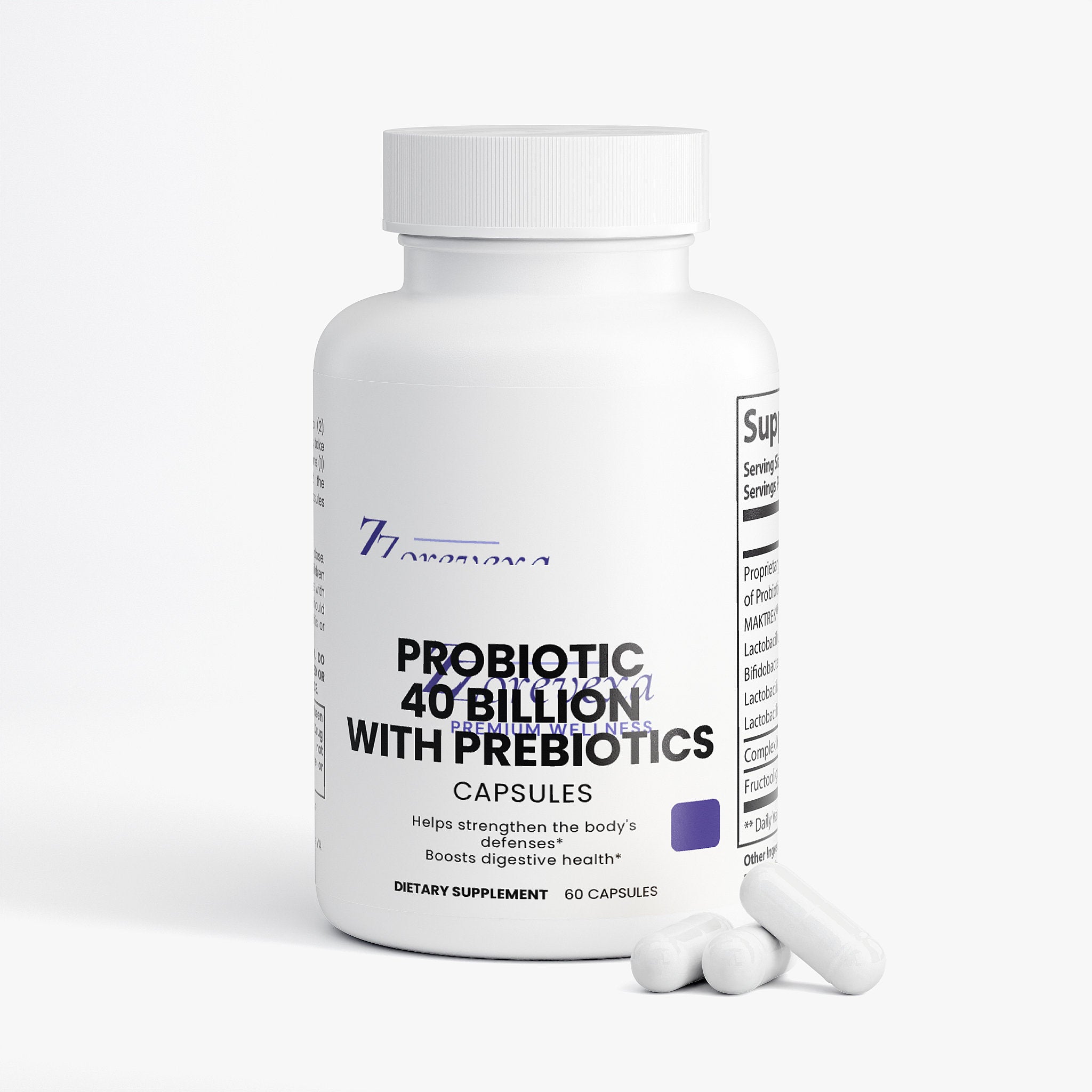 Probiotic 40 Billion with Prebiotics